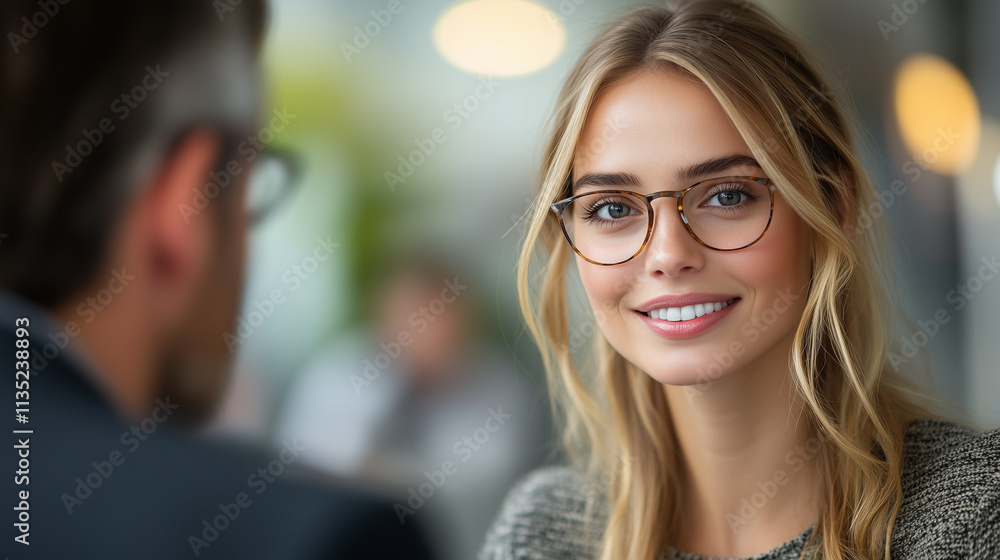 Young and senior professionals mentoring each other in an office. Young and senior professionals mentoring each other in an office.