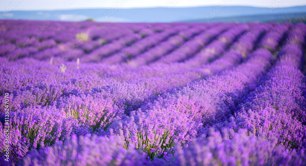 Obraz premium lavender field region france