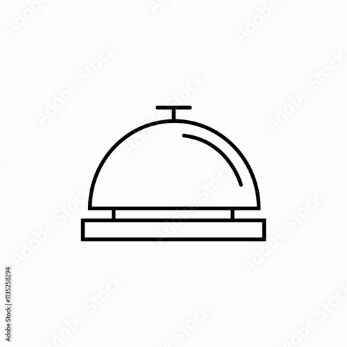 food tray icon sign vector