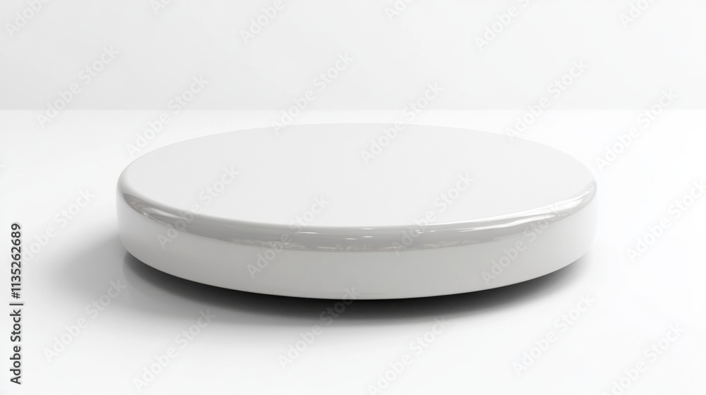 White Minimalist Platform White Minimalist Platform
