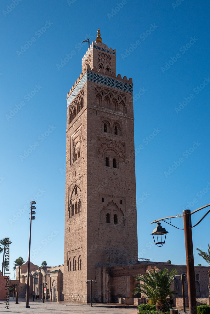 Obraz premium minaret in Marrakesh 