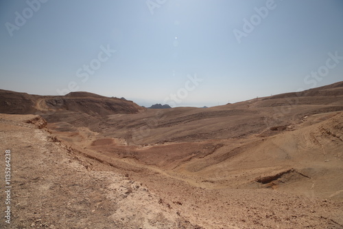 landscape in the desert