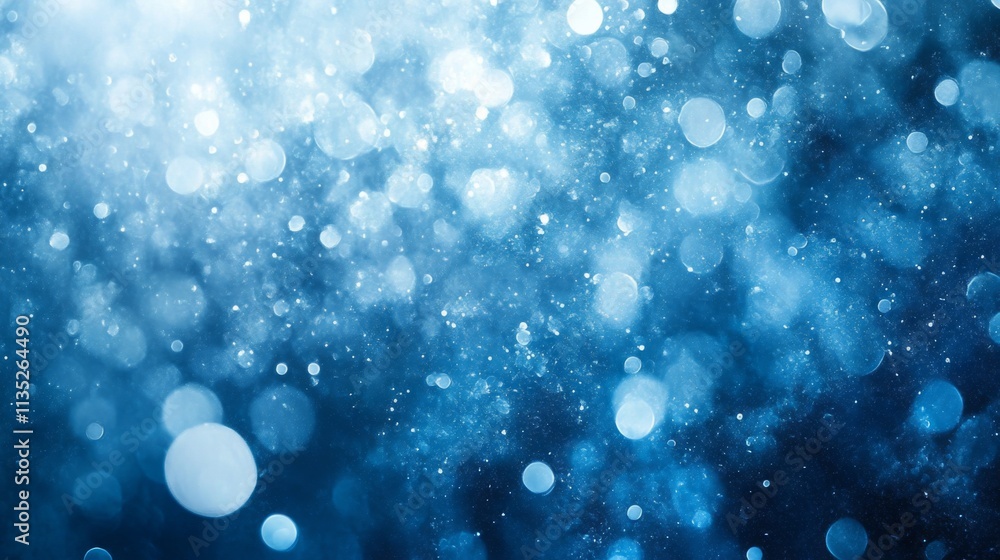 Bokeh Light Blue Abstract Background Bokeh Light Blue Abstract Background