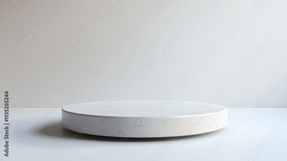Minimalist Marble Display Platform Minimalist Marble Display Platform