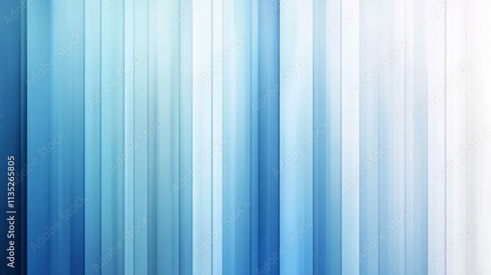 Fototapeta premium Abstract Blue Vertical Lines
