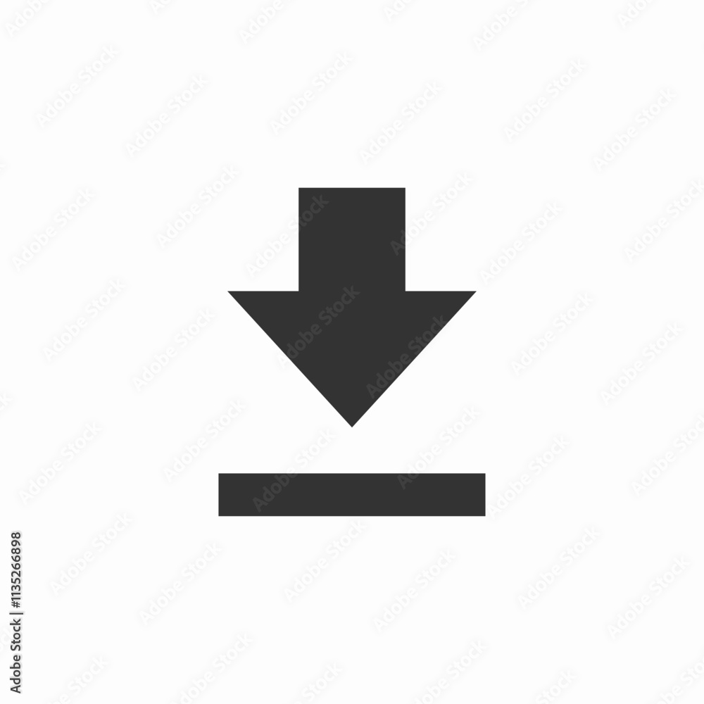 download file icon sign vector download file icon sign vector