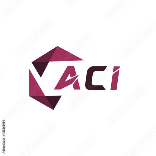 ACI creative minimalist letter logo. ACI unique vector initials alphabet letter logo design photo