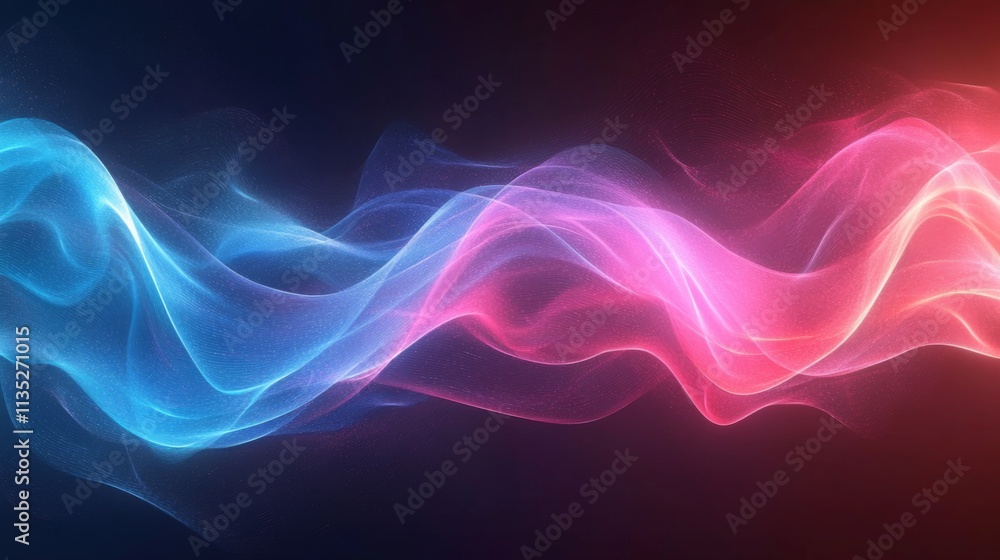 Colorful Light Wave Colorful Light Wave