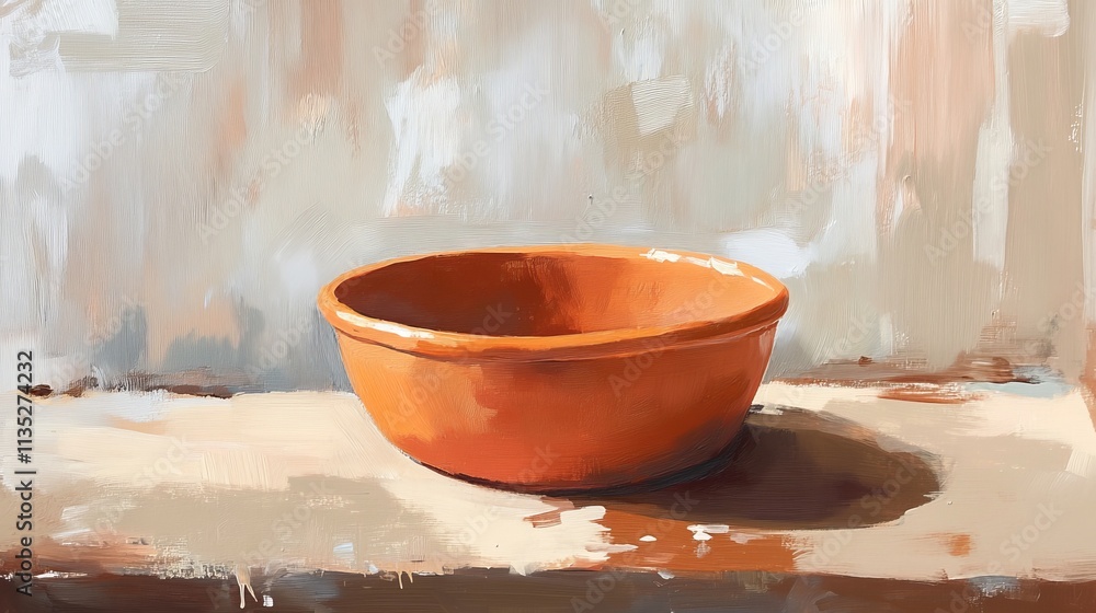 Painting a cauldron or casserole Painting a cauldron or casserole