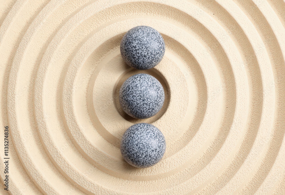 Naklejka premium zen garden zen