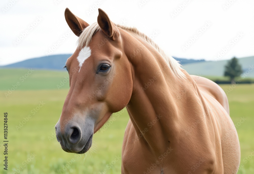 Fototapeta premium portrait of a horse