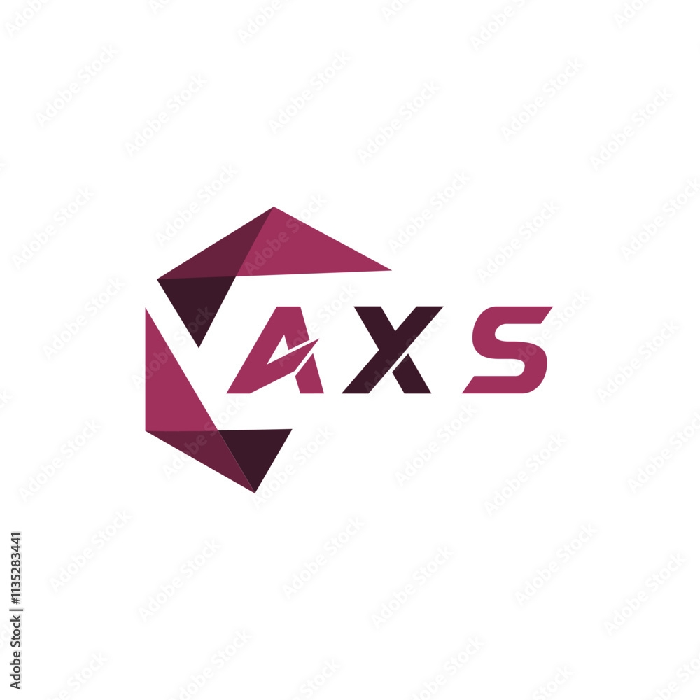 AXS creative minimalist letter logo. AXS unique vector initials alphabet letter logo design AXS creative minimalist letter logo. AXS unique vector initials alphabet letter logo design