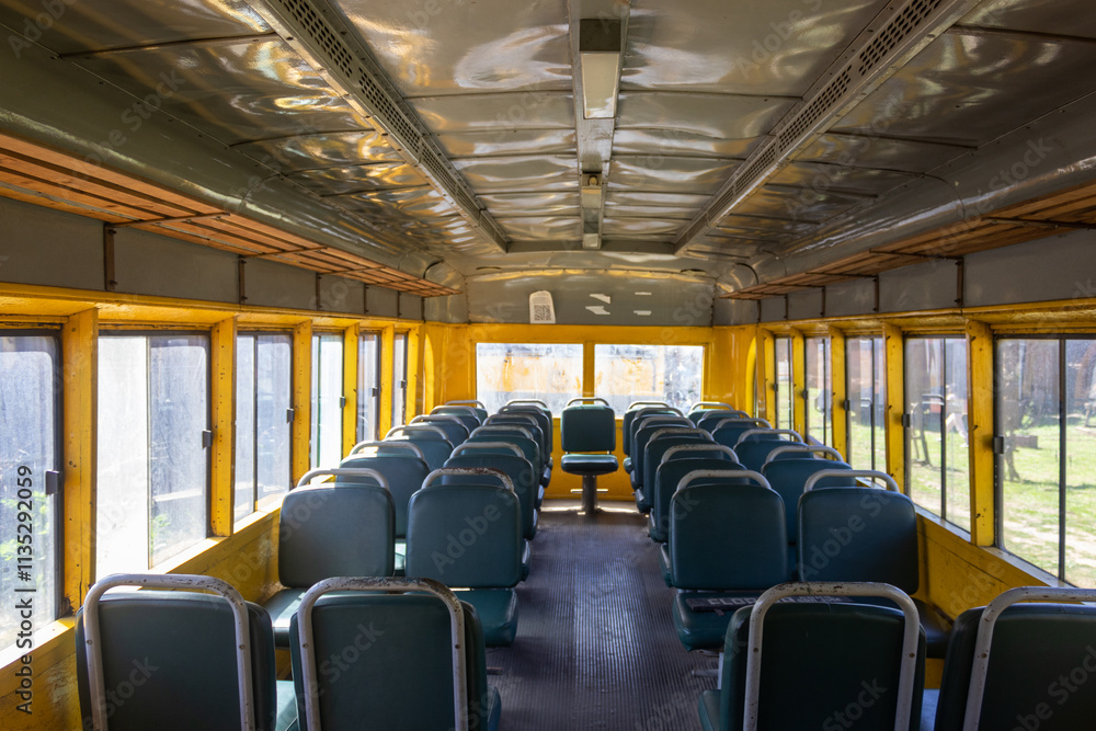 Cabina antigua de tren Cabina antigua de tren
