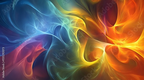 Wallpaper Mural Resonances of light and color that create a luminous Torontodigital.ca