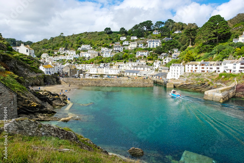 Photos The historic fishing village and harbour of Polperro, on the Polperro Heritage Coastline in south Cornwall, UK