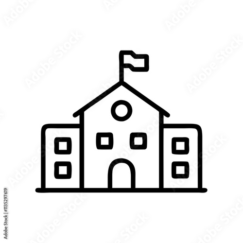 Icon of a School Building