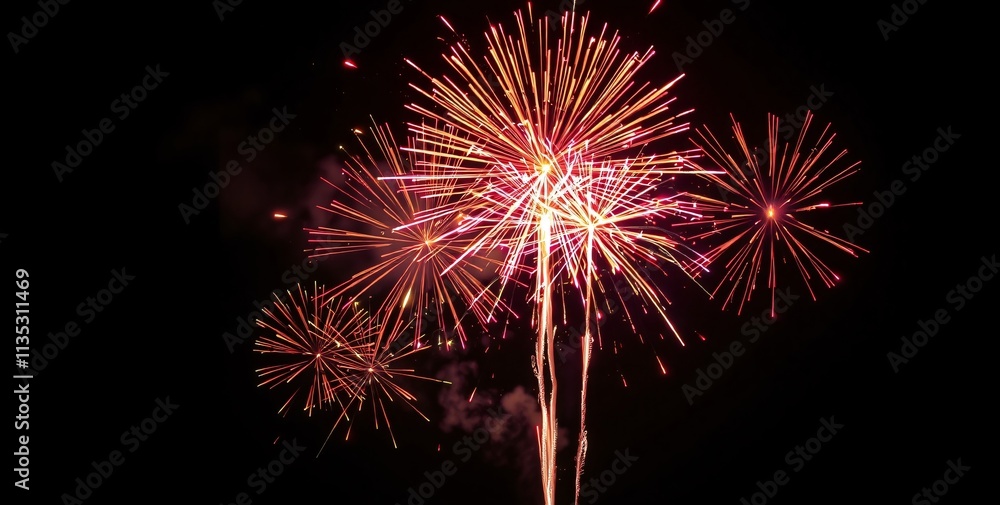 Golden Fireworks - Countdown To Midnight - Abstract Defocused Background. 2025 New Year’s Eve Countdown Fireworks Golden Fireworks - Countdown To Midnight - Abstract Defocused Background. 2025 New Year’s Eve Countdown Fireworks
