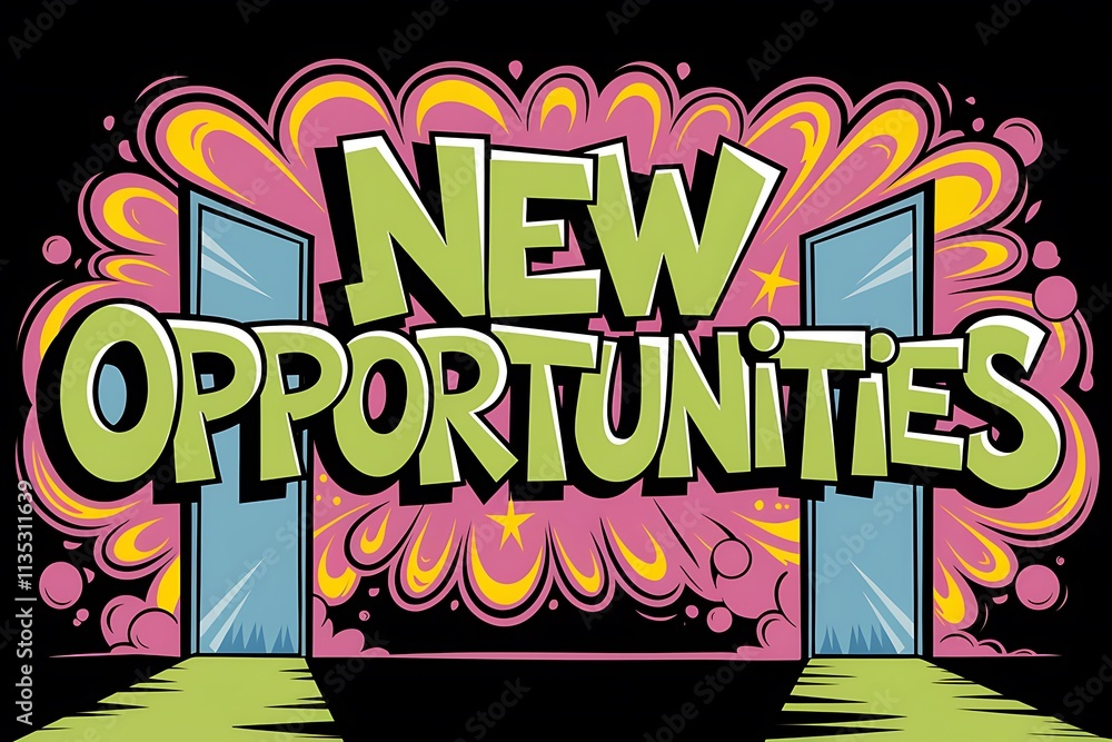 New Opportunities Await Behind Open Doors New Opportunities Await Behind Open Doors