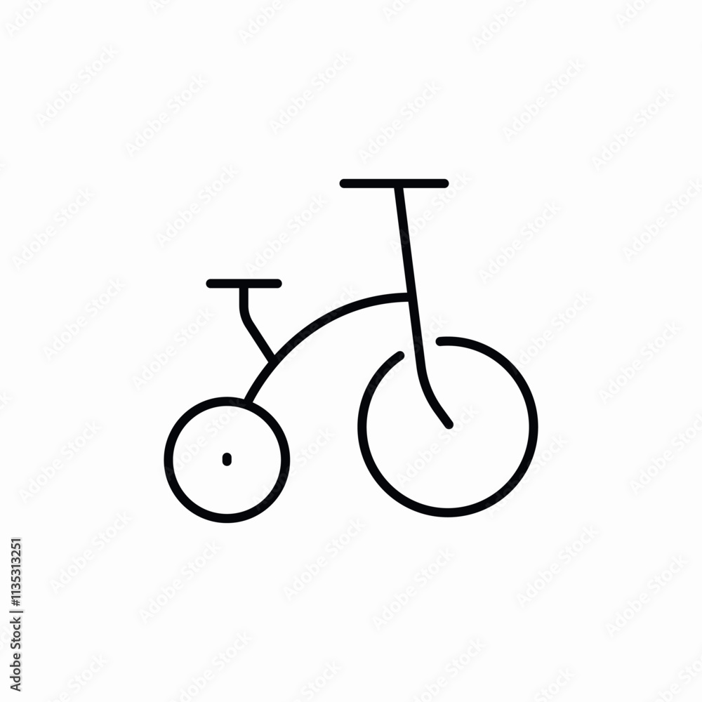 kid bicycle icon sign vector kid bicycle icon sign vector