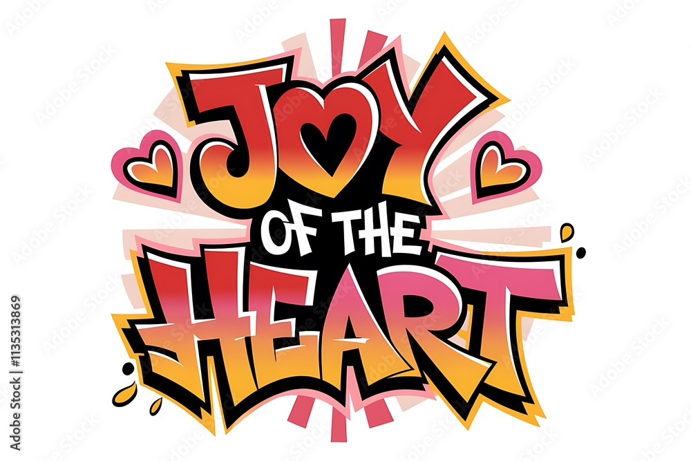 Joy Of The Heart Graffiti Art Design Joy Of The Heart Graffiti Art Design