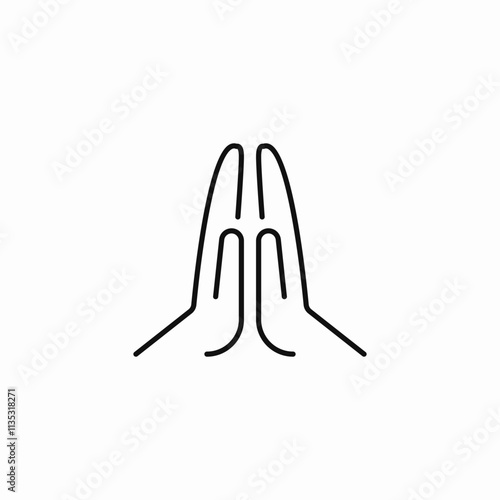 clap hands icon sign vector