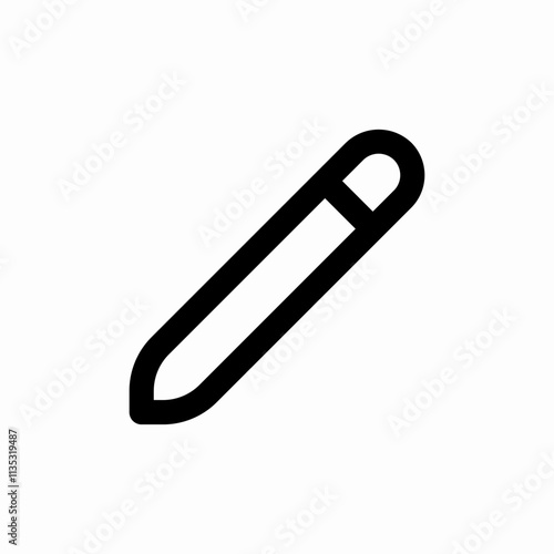 pen write icon sign vector