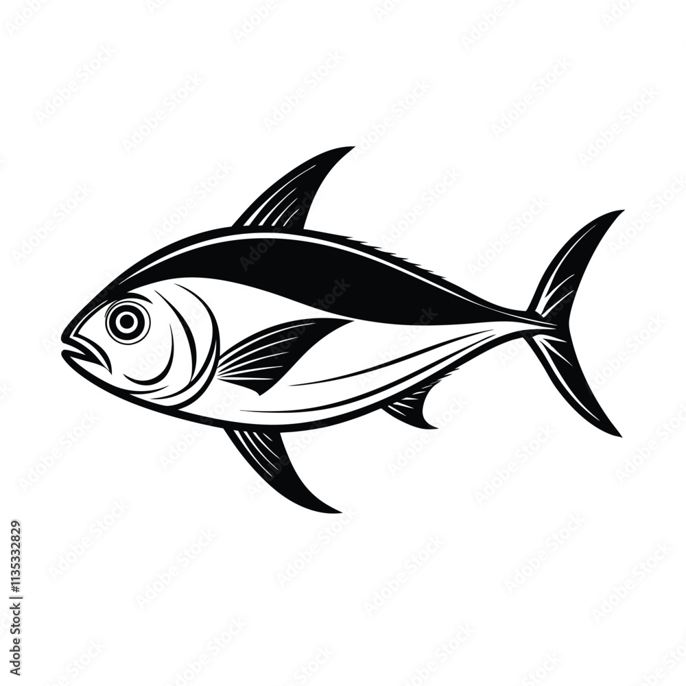A fish vector illustration design A fish vector illustration design