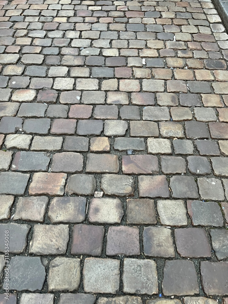 Cobblestones on a street Cobblestones on a street