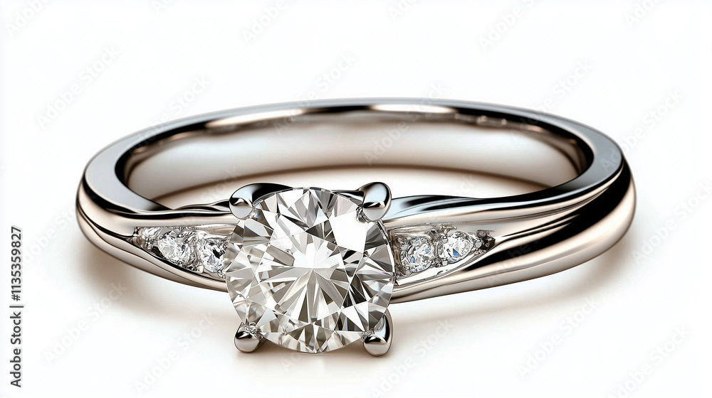 Diamond ring wedding ring elegant design luxury jewelry on display Diamond ring wedding ring elegant design luxury jewelry on display