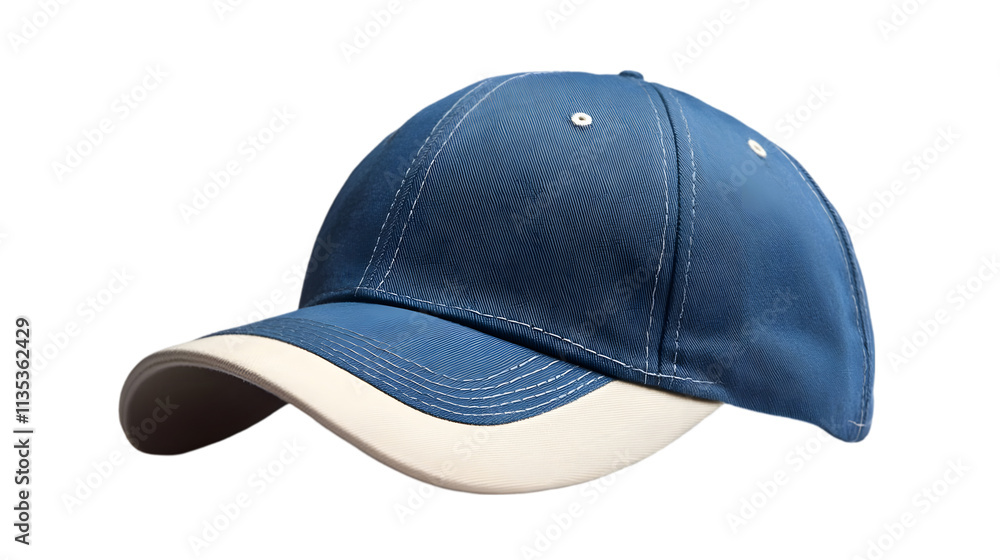 Blue Baseball Cap Stylish Headwear Sports Hat Fashion Accessory Casual Wear Blue Baseball Cap Stylish Headwear Sports Hat Fashion Accessory Casual Wear