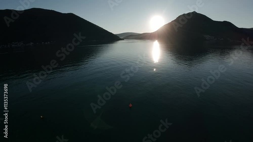 FPV drone flight with Avata 2 in the seaside and city of Budva