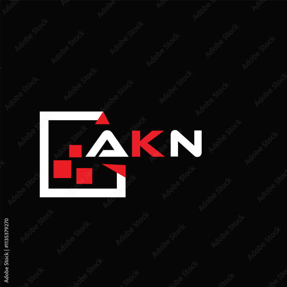 AKM creative minimalist letter logo. AKM unique vector initials alphabet letter logo design AKM creative minimalist letter logo. AKM unique vector initials alphabet letter logo design
