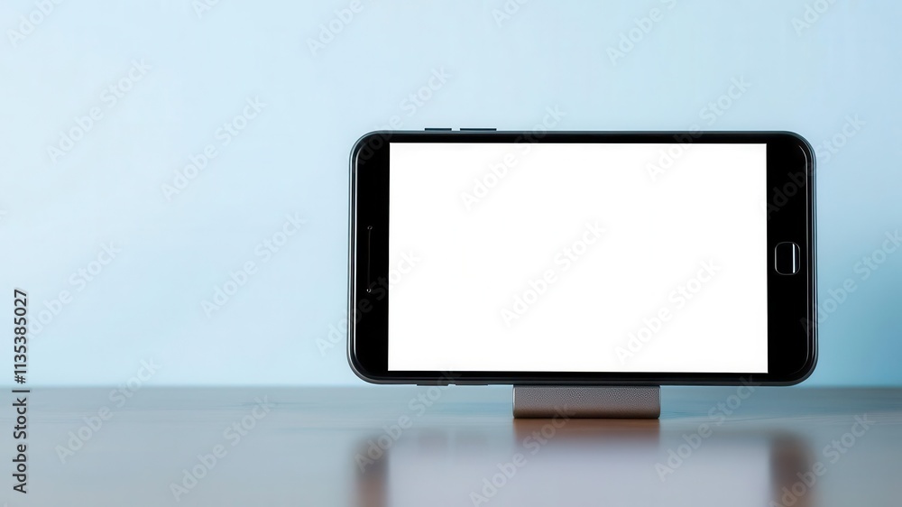 A realistic smartphone mockup featuring a social media post design on the screen, screen, graphic, marketing A realistic smartphone mockup featuring a social media post design on the screen, screen, graphic, marketing
