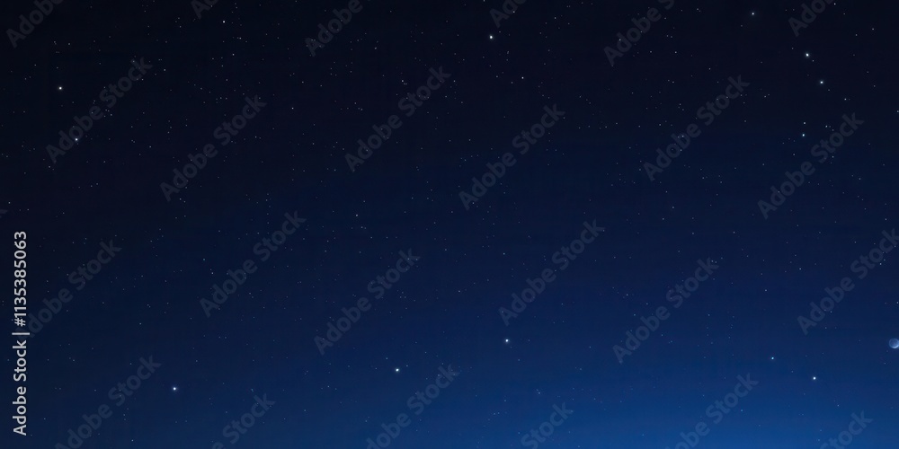 Obraz premium A stunning night sky filled with countless twinkling stars, galaxy, space