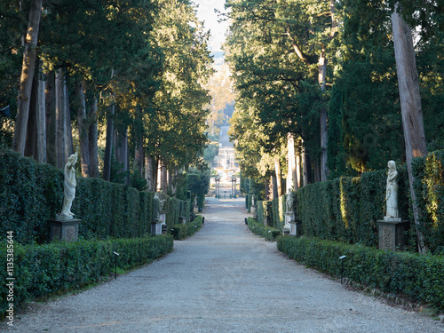 Giardino di Boboli (Boboli Gardens) in Florence, Italy	 photo