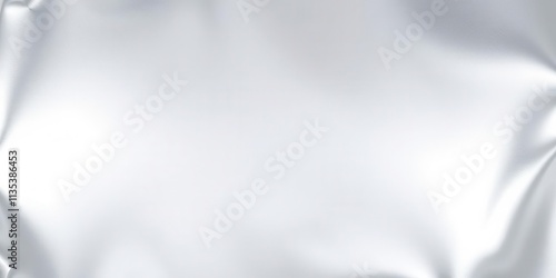 Shiny and sleek silver foil texture background, abstract, metallic