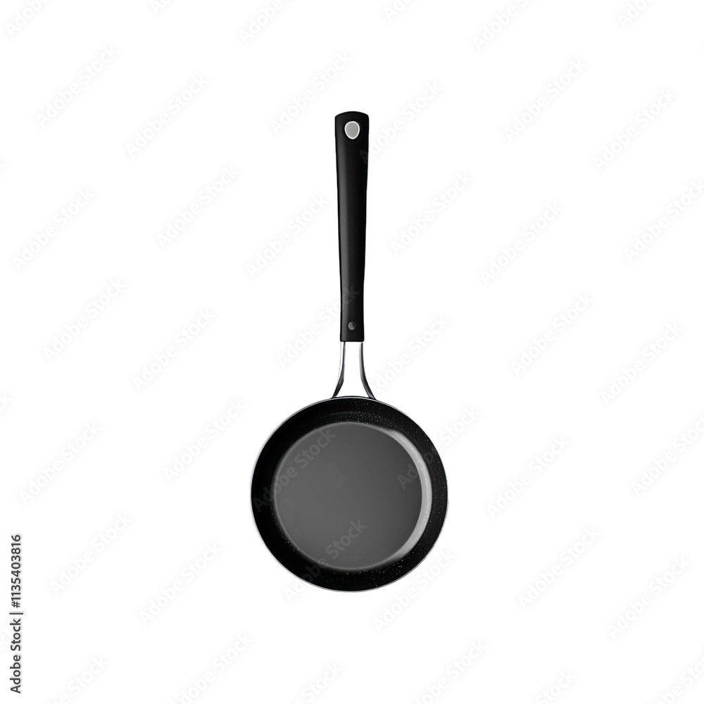 small black pan, white background small black pan, white background