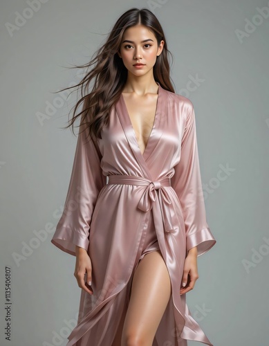 women wear sexy sleepwear photo