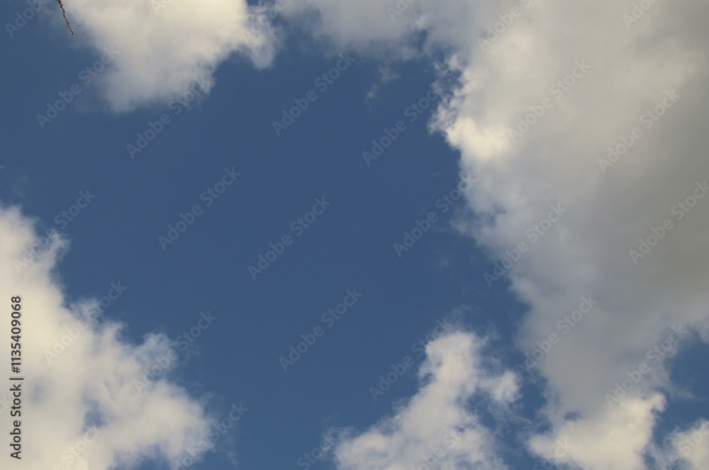 Obraz premium 秋空と雲