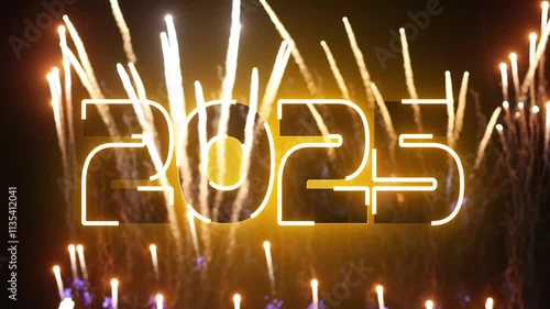 serpentine happy new year background.