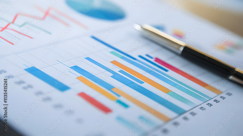 Business analytics and intelligence with financial charts for performance analysis. Business analytics and intelligence with financial charts for performance analysis.