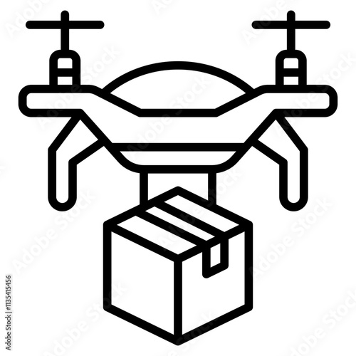 Delivery Drone icon