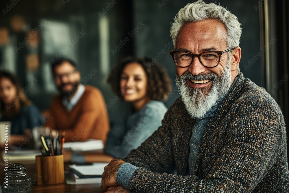 group of young, diverse professionals in a business meeting, smiling and in lively discussion group of young, diverse professionals in a business meeting, smiling and in lively discussion