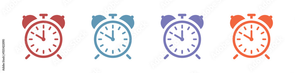 Vector Clock Icon Set. Clock Symbols Vector Clock Icon Set. Clock Symbols