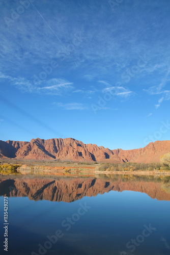 Lake in the Red Mountains