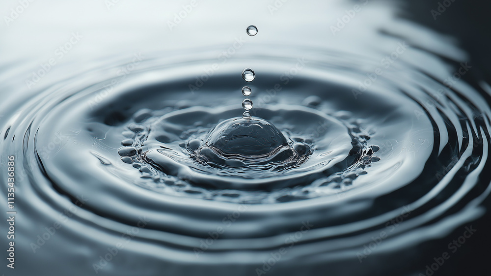 Water Drop Impact, Ripples, Surface Tension Water Drop Impact, Ripples, Surface Tension