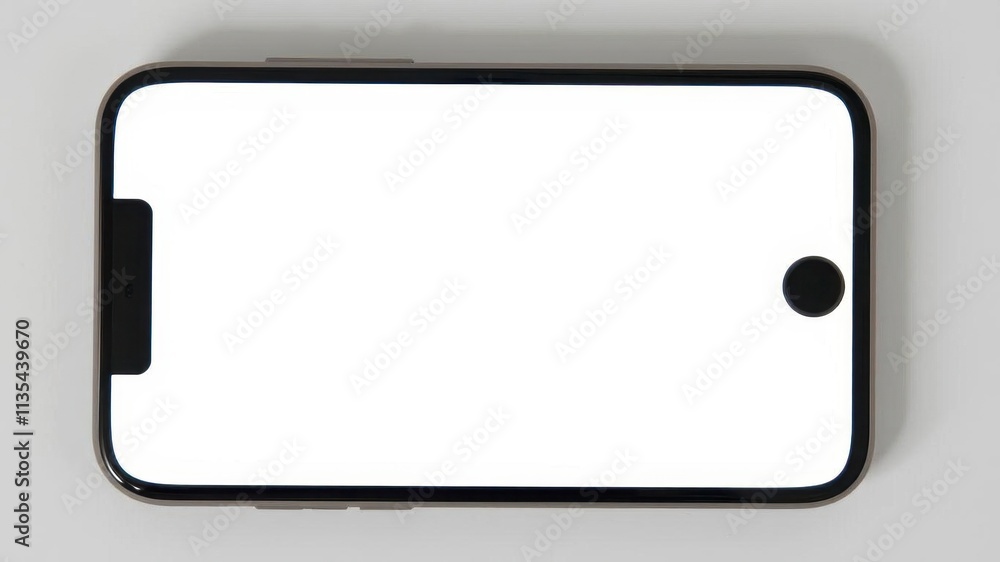 Smartphone mockup featuring a four square post layout design for social media, design, post Smartphone mockup featuring a four square post layout design for social media, design, post
