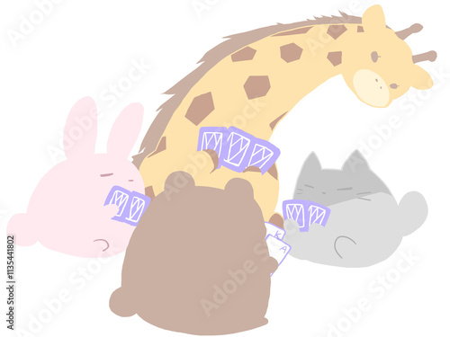 アニマル トランプ 主線なし