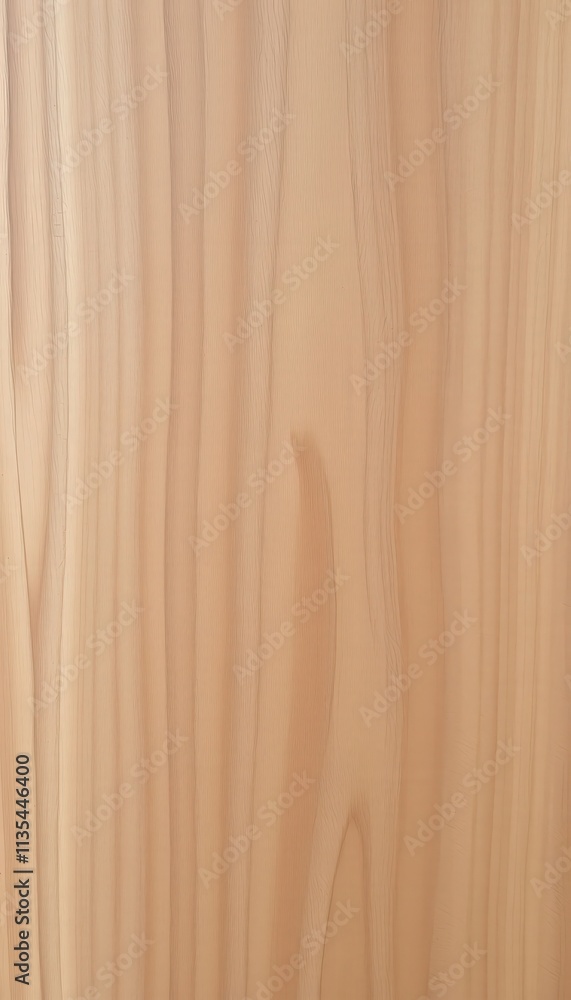 Timeless Grain A Close-Up of Natures Artwork on a Light-Finished Wooden Surface