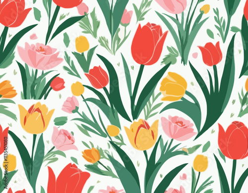 Bouquets of flowers. A bouquet of garden flowers, a bouquet of tulips, a bouquet of roses. Vector set of floral decoration. Suitable for March 8, Mother's Day, invitations, greeting cards.